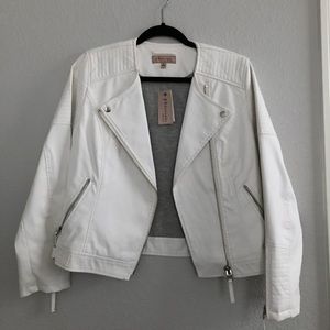 Philosophy faux-leather Biker Jacket